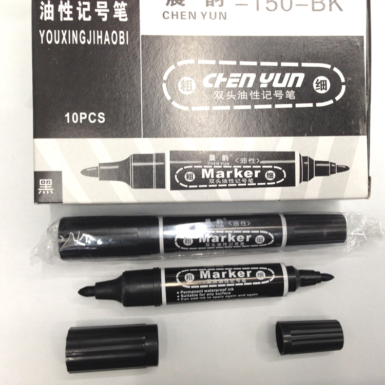 Oil marker big double - headed marker head marker water marker