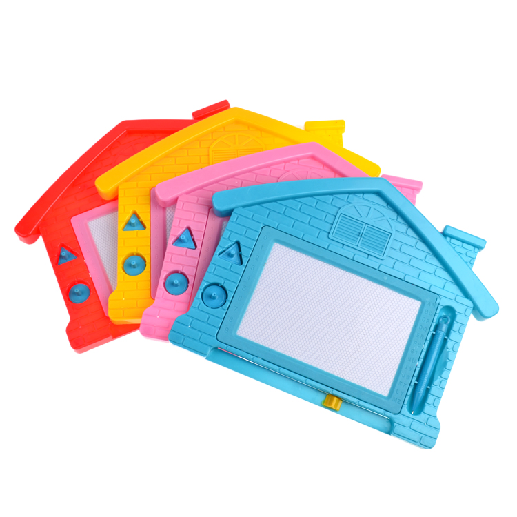 义乌厂家直销金鑫牌101小房子款磁性儿童写字板 画板白板产品图