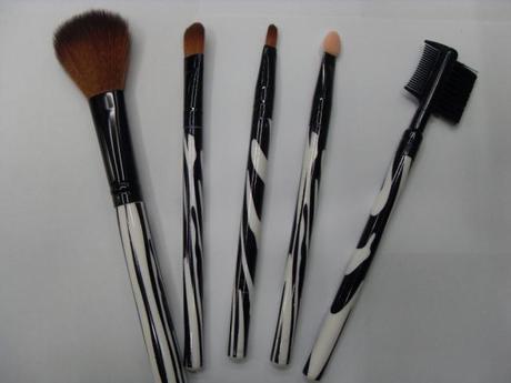 Cartina blush brush eyeshadow Brush Eyeliner brush five-piece set brush thumbnail