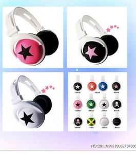 五角星耳机 潮流耳机细节图