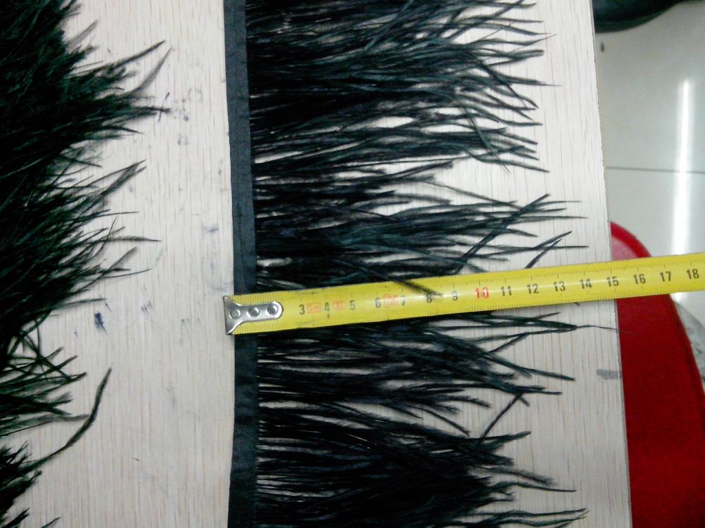 鸵鸟毛布条布边 规格11-13CM ，13-15CM