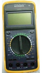 9205A Multimeter Meter Digital Multimeter Ammeter Current And Voltage details Picture