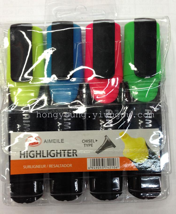 WZL highlighters wholesale liquid highlighters double - ended two - color highlighters