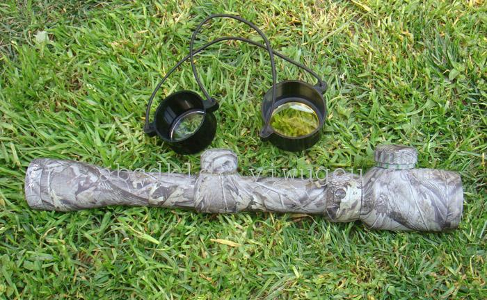 Debo 3-9x32 Maple leaf camouflage mesh cable differentiation Optical sniper sight