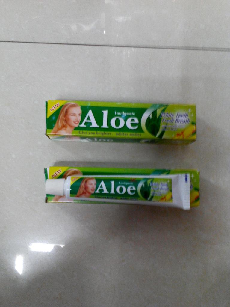 aloe牙膏50g