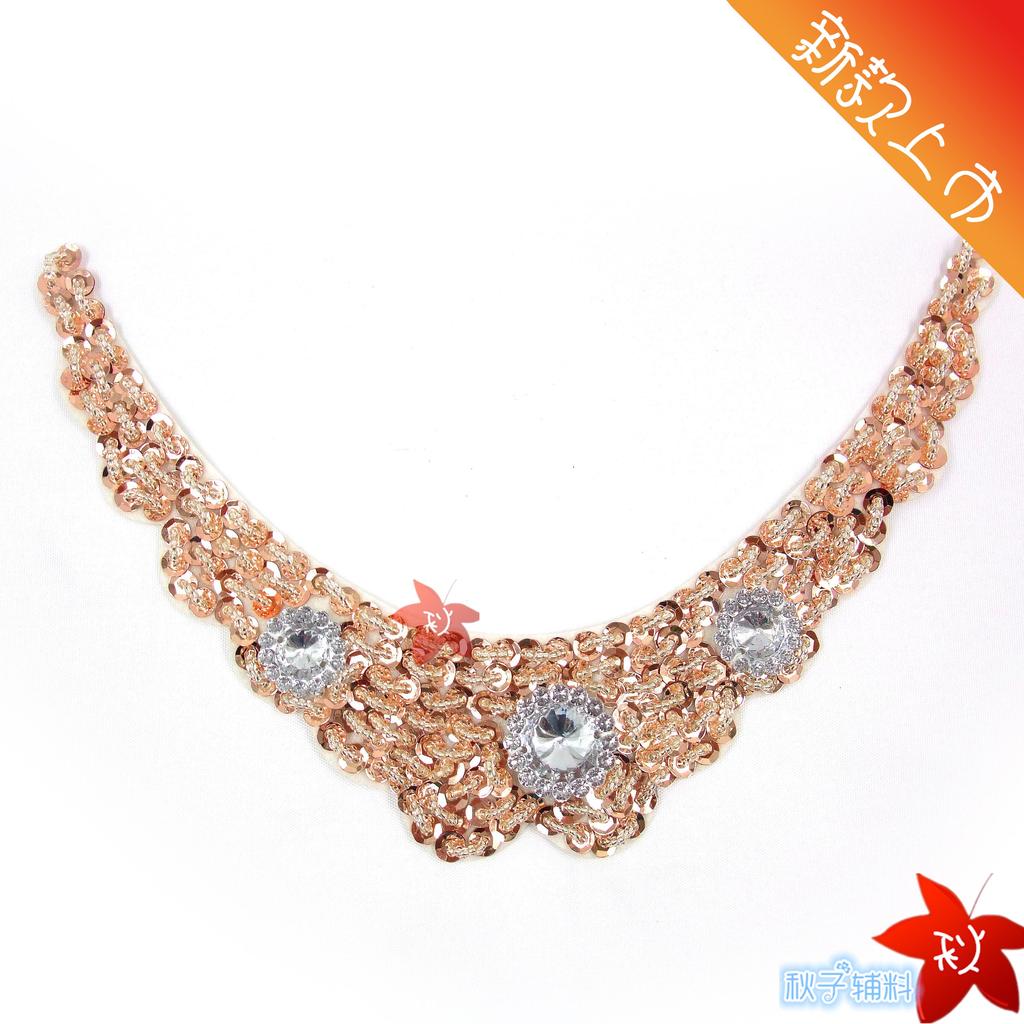 Caterpillar Collar Collar 2014 New Fake Collar Korean Version Spot Hot Sale Fake Collar Rice Bead Collar