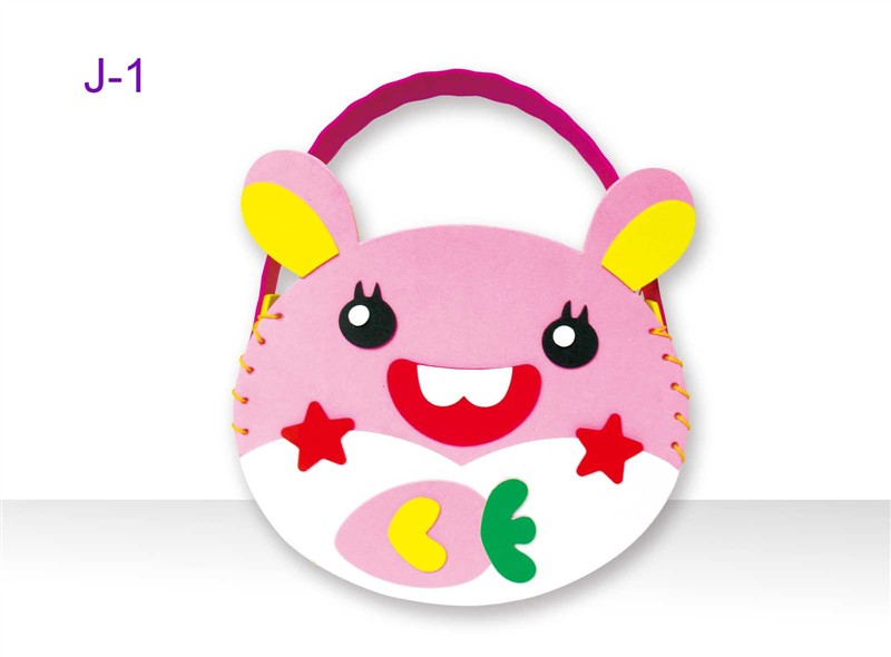 厂家直销：立体手工 手工制作手工制作 儿童玩具 手提包