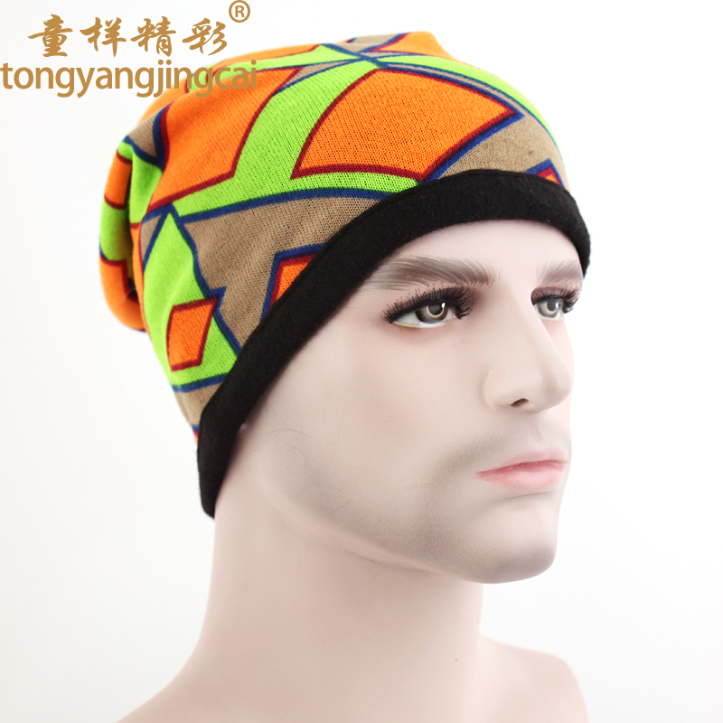 Children's Wonderful Smecta Cashmere Scarf Hat Korean Couple Bib Sleeve Hat Bib Sleeve Neck Sleeve Specification drawing
