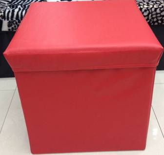 时尚高档全皮大方收纳凳