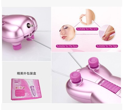 Genuine Keda 192 Facial hair remover, electric hair pulling device, women's facial hair pulling device, facial hair remover, face twisting machine Specification image