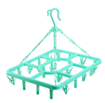 Thickened thick plastic drying rack hangers underwear socks drying rack thumbnail