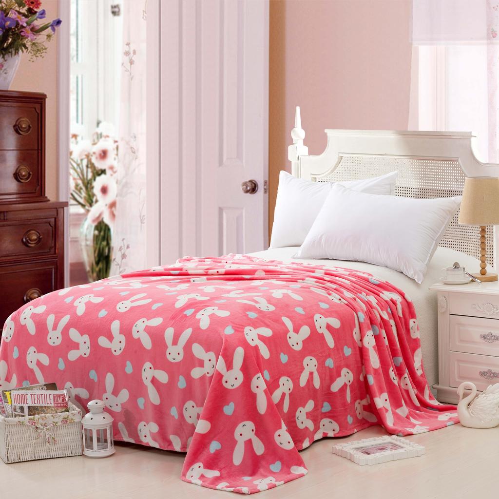 Flannel Blanket Coral Velvet Blanket Casual Blanket Towelling Reinforced Warm Sheet Application Scenario