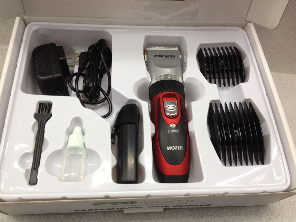 PROMOZER静音钛合金陶瓷理发器理发剪成人儿童电推剪细节图