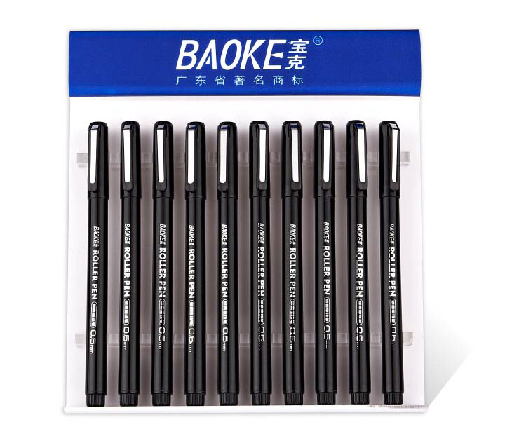 BK102 carbon ballpoint pen, business signature pen, water pen imported ink Application Scenario