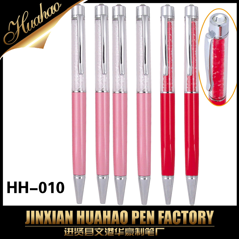New special offer crystal Ballpoint pen, metal ballpoint pen, gift crystal pen, ladies' crystal pen Specification image