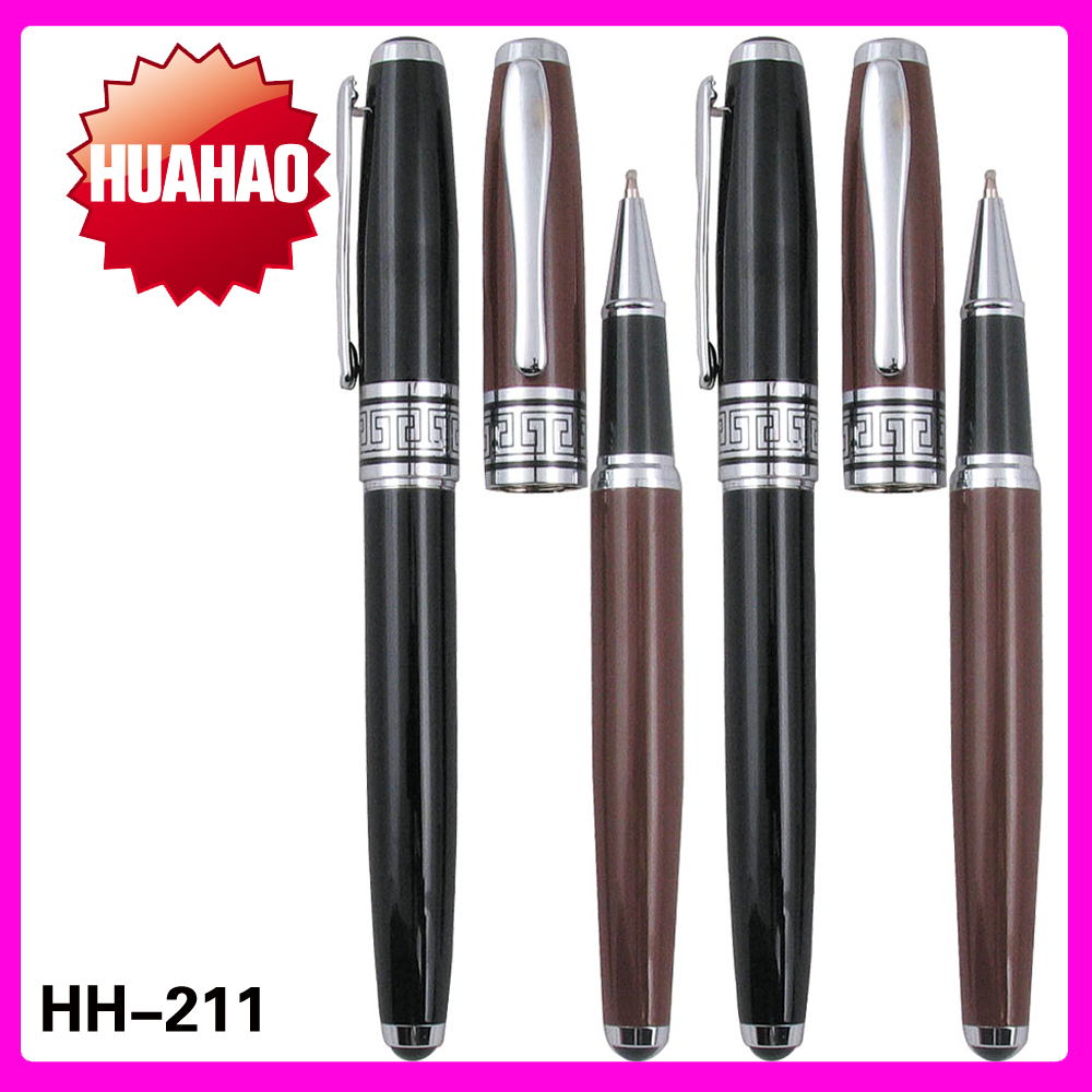 Huahao Factory offers low-price wholesale of metal pens, metal signature pens, metal ballpoint pens and custom metal ballpoint pens