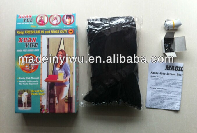 magic mesh magnetic door curtain
