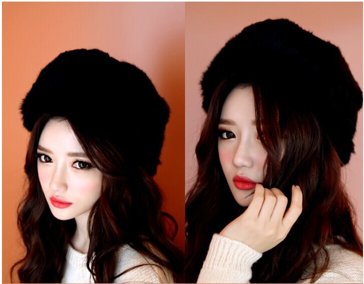 Men's And Women's Synthetic Furry Hats, Dome Hats, Warm Hats, Ear Caps Specification drawing