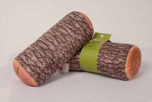 Creative wood grain throw pillow Log throw pillow tree throw pillow Car car throw pillow sleep pillow