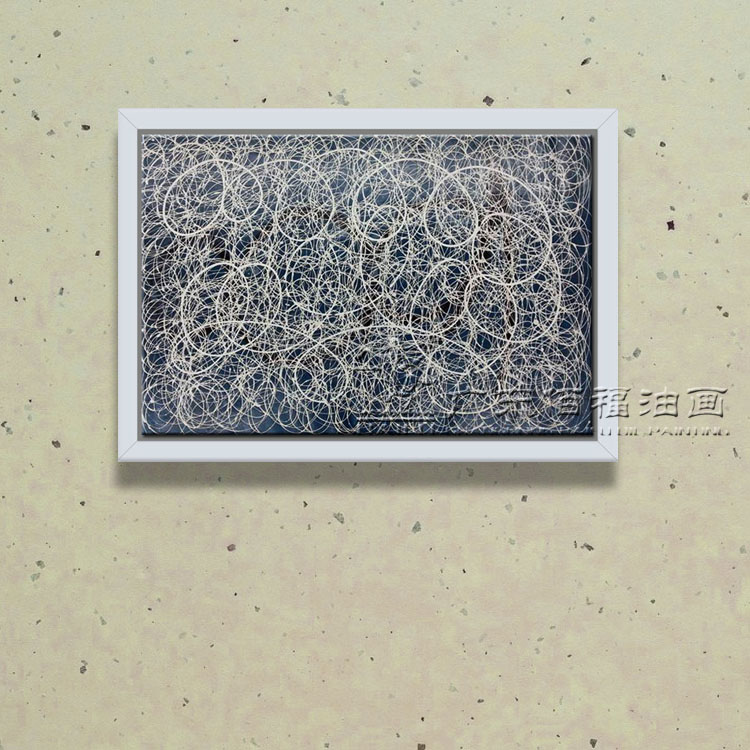 油画 手绘油画 抽象，新款家居酒店主流装饰画详情图3