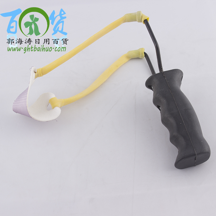 弹弓义乌2元商品批发厂家直销弹弓塑料新品仿木弹弓儿童整蛊玩细节图