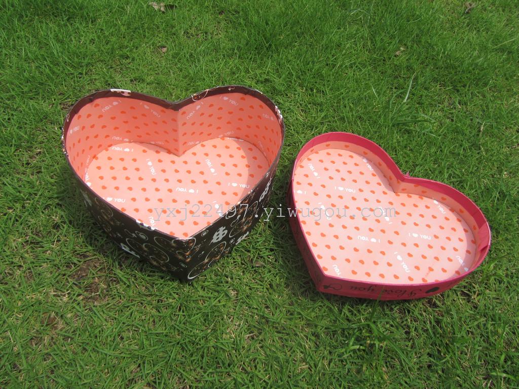 创意爱心韩式情人节饼干糖果包装盒喜糖盒 鲜花礼物盒产品图