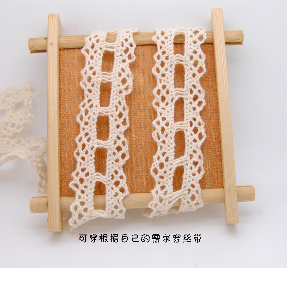 2.3Cm Can Wear Ribbon Cotton Lace Diy Accessories