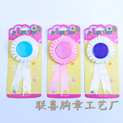 Long Term Supply/Children's Cartoon Corsage/Tinplate Corsage/Frozen Corsage/Plastic Corsage