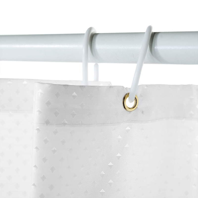 Fashionable And Durable Point Diamond Shower Curtain Application Scenario