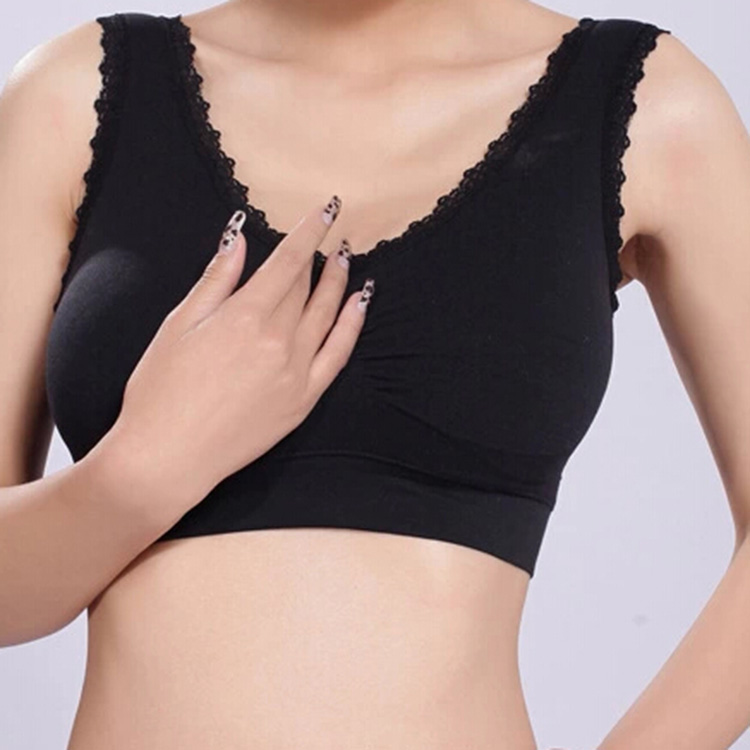 内衣无钢圈 Lace Genie Bra with pad细节图