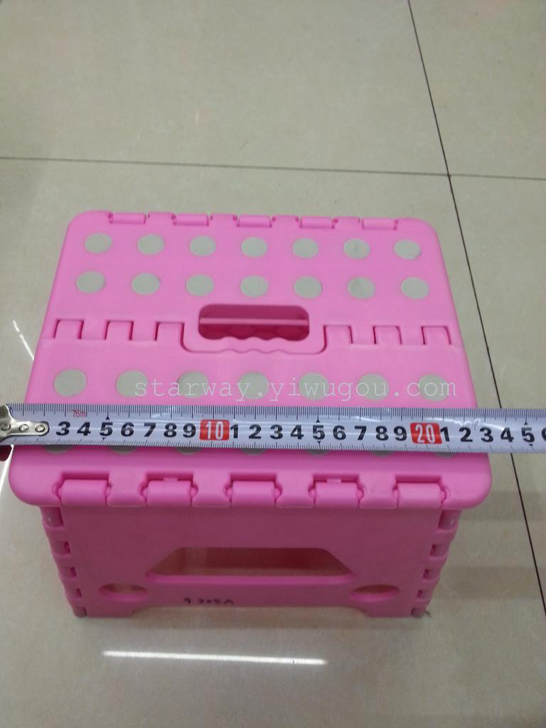 Baby stool/Multi-functional plastic folding stool/polka dot plastic stool