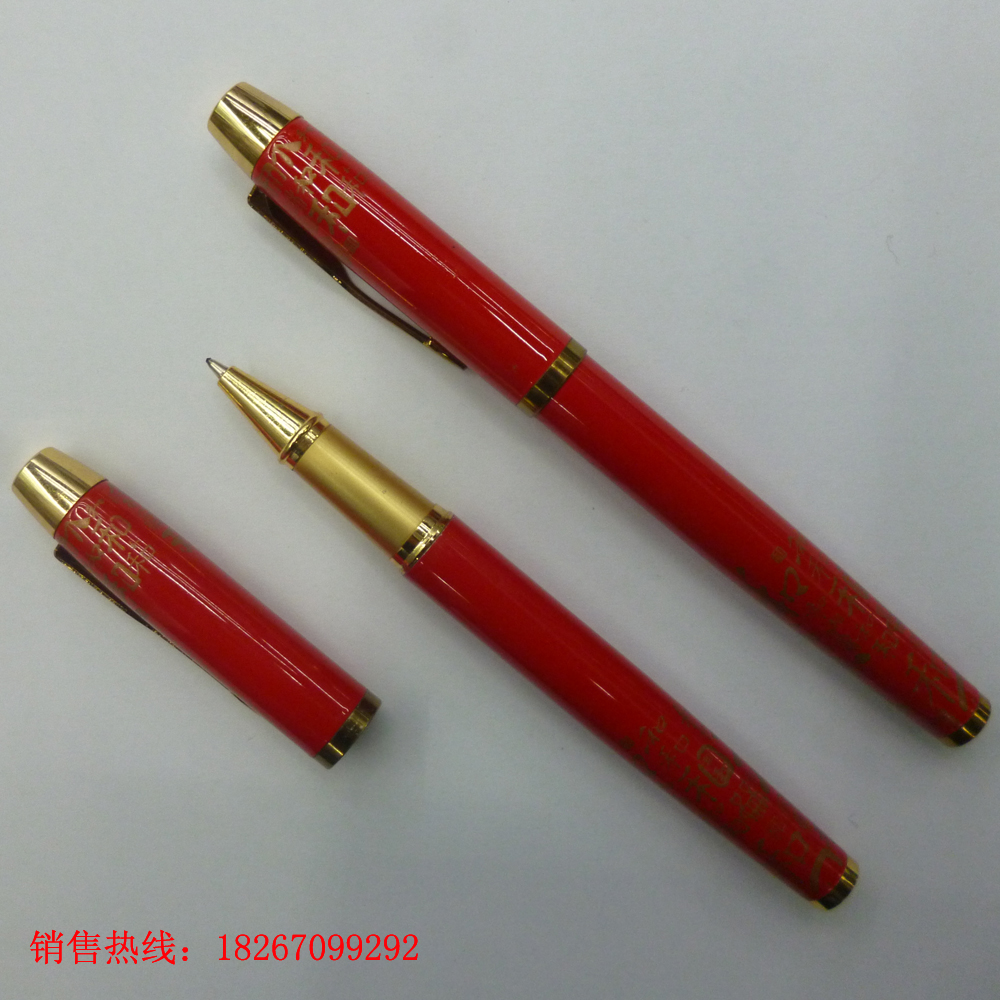 【 Factory Direct Sales 】 Chinese-style red porcelain pens, ceramic pens and other creative business gift pens, blue and white porcelain pens Application Scenario