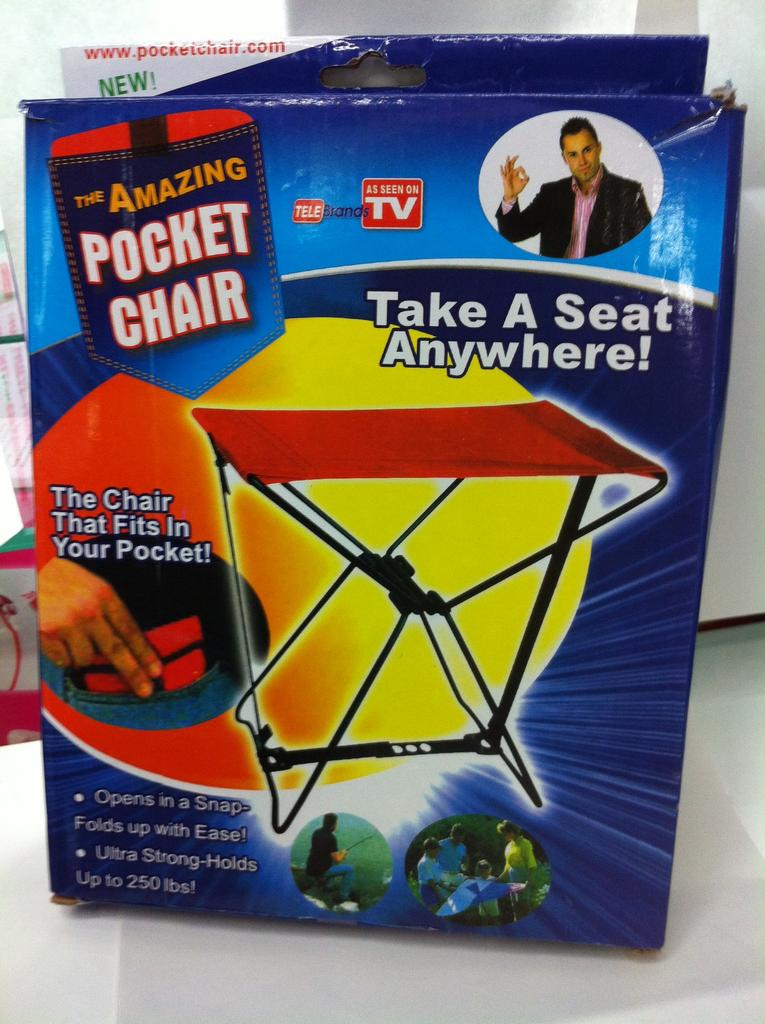 folding stool 便携 迷你折叠钓鱼凳子TV口袋凳