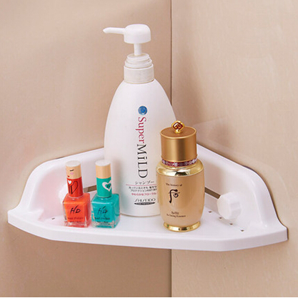 Shunmei suction cup bathroom shelf wall tripod bathroom storage shelf corner shelf finishing rack thumbnail