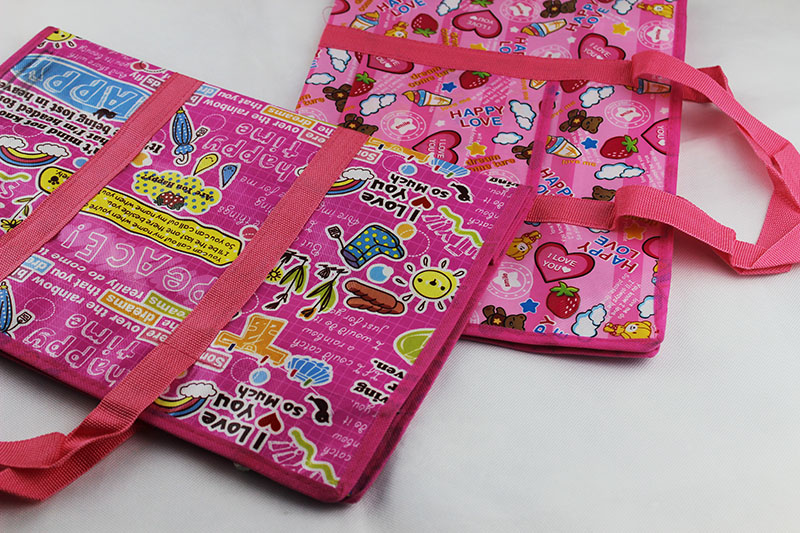 A4 拉链编织袋 印刷编织袋 编织袋 腹膜编织袋 塑料袋细节图