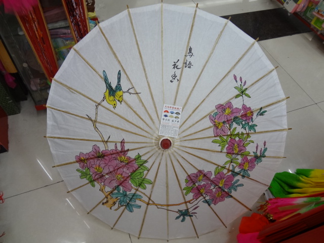 Factory Direct Sales. Anti-Umbrella Gift Umbrella Decoration Umbrella Big Red Red Plum Blossom Oiled Paper Umbrella Application Scenario