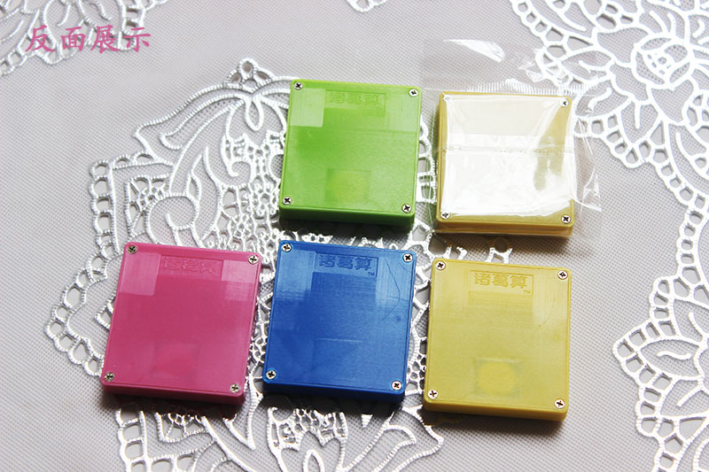 238计算器 小方形计算器 彩色电子计算器 迷你计算机细节图