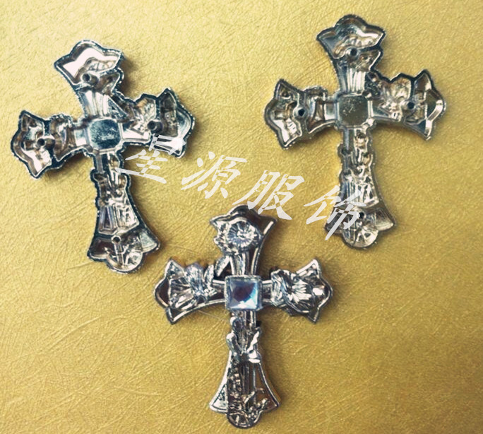 Cruces alloy accessories hebillas decorativas accesorios de ropa details Picture