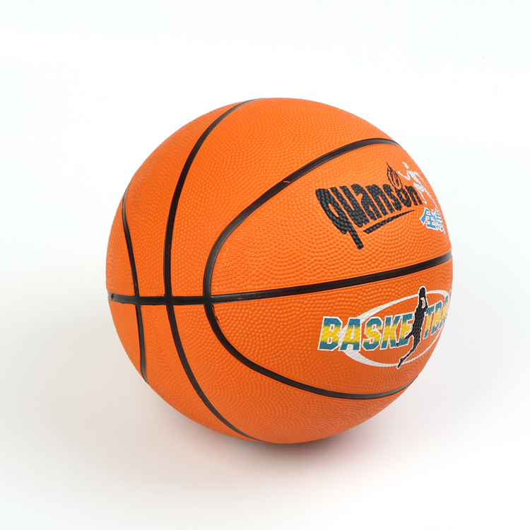 Factory direct sales of high-grade No. 7 rubber training basketballs, wear-resistant and highly elastic student competition balls details Picture