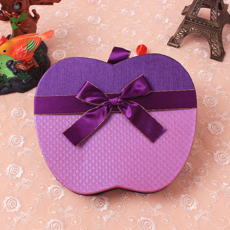 精美苹果20粒巧克力包装盒礼品盒 糖果盒