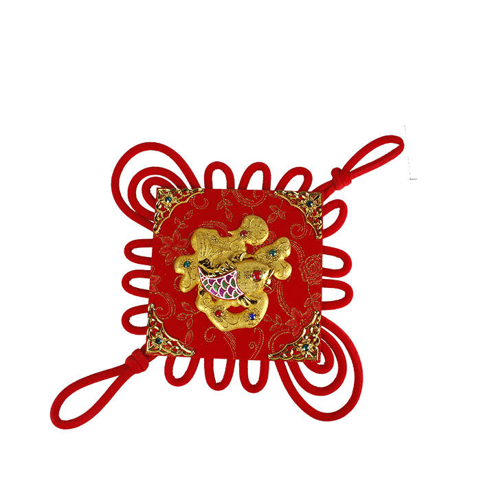 2021 New style factory direct sales wholesale Strong Bar Chinese Knot Board Festival 30*30 Chinese knot Specification image