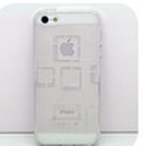 苹果5代手机壳 TPU壳 花纹手机壳