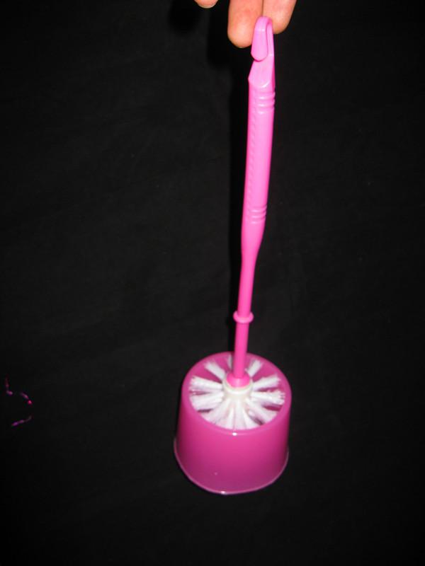 马桶刷套装 创意加厚塑料带底座马桶刷套装 厕所刷清洁刷