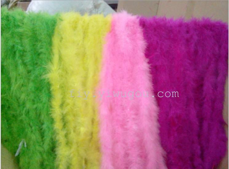 厂家批发卡通花束制作材料/婚庆用品羽毛,半绒毛条细节图