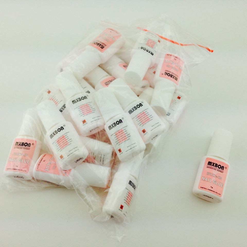 7 g bottle of Taiwan mXbon glue imported for nail art full figure
