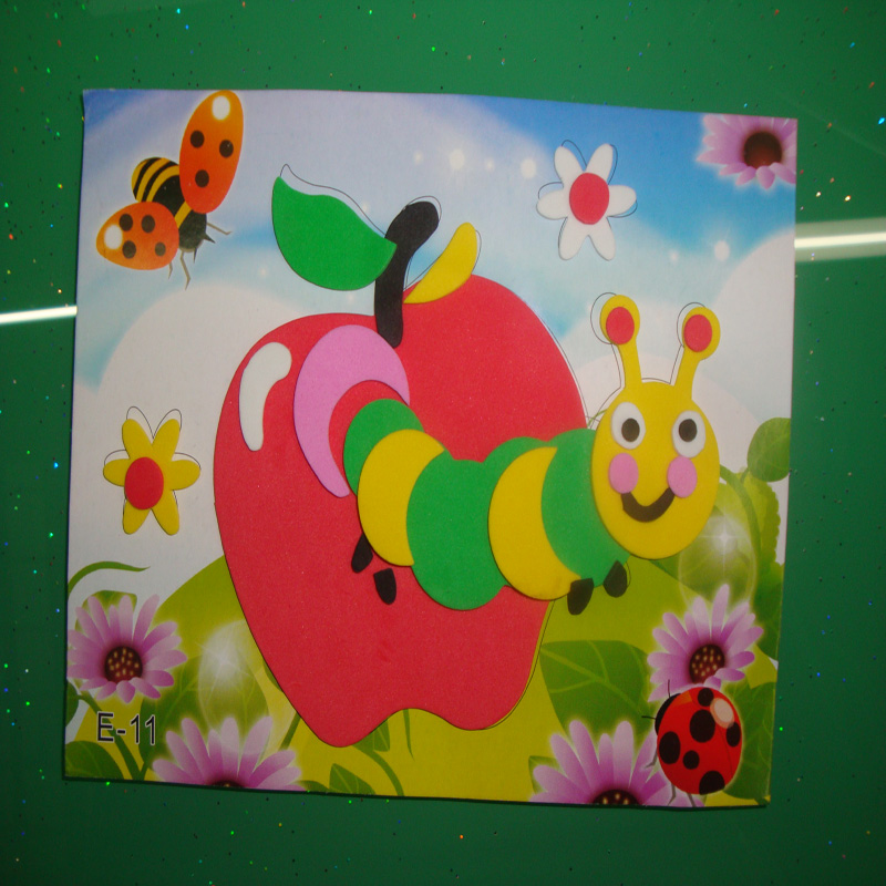 立体手工 手工制作 EVA笔筒 儿童玩具 玩具批发 厂家直销