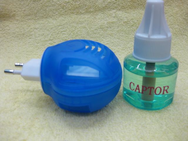 两用电热蚊香器 驱蚊器+一瓶45ML驱蚊液体