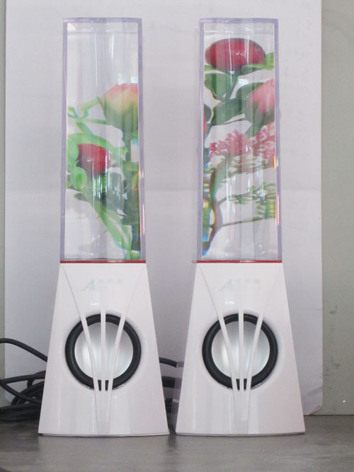Water grass water jet audio Creative water jet audio water dance audio USB computer audio