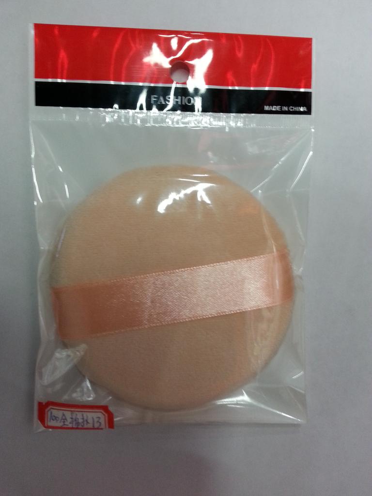 All-cotton powder puff round factory direct sales