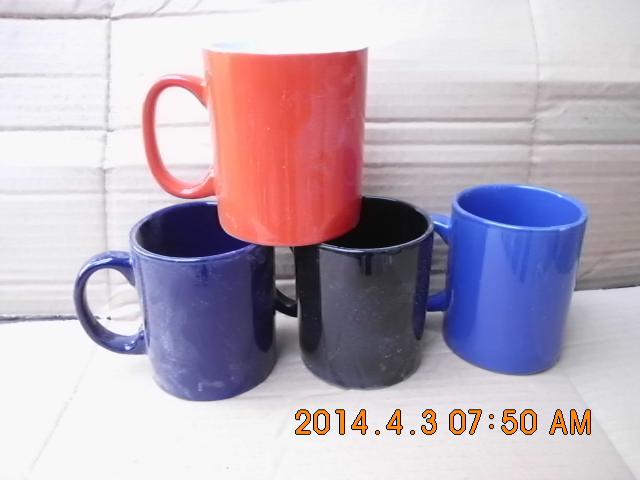 Factory direct sales of ceramic cups, colored glaze cups, daily-use cups and straight cups